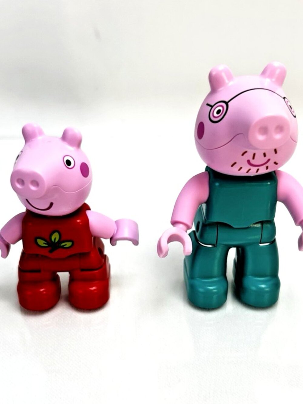 Lego Duplo Pepa Pig & Papa Pig Figures